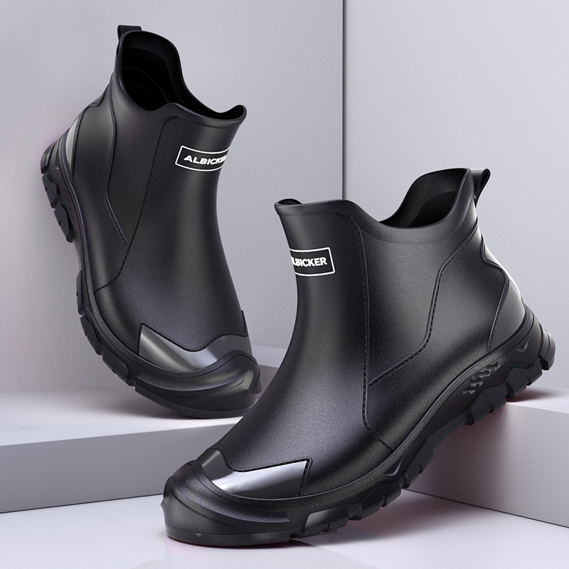 Fishing Boots - Men's Short Rain Boots Urban Water