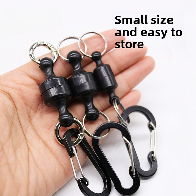 Black Magnetic Buckle Clip for - Fishing Gloves recension och pris