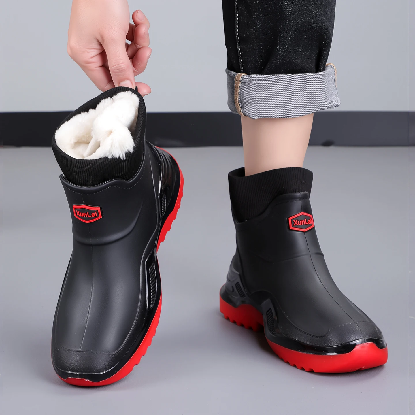 Men Women Winter Waterproof Ra - Fishing Boots recension och pris