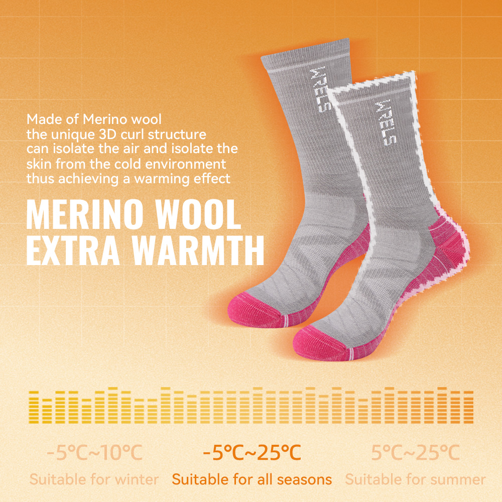 WRELS 1/2/3 Merino Wool Socks  - Fishing Socks recension och pris