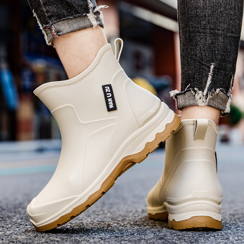 Men's New Rain Boots Short Tub - Fishing Boots recension och pris