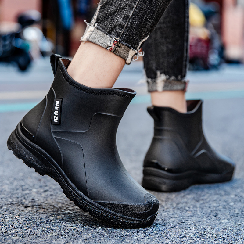 Men's New Rain Boots Short Tub - Fishing Boots recension och pris